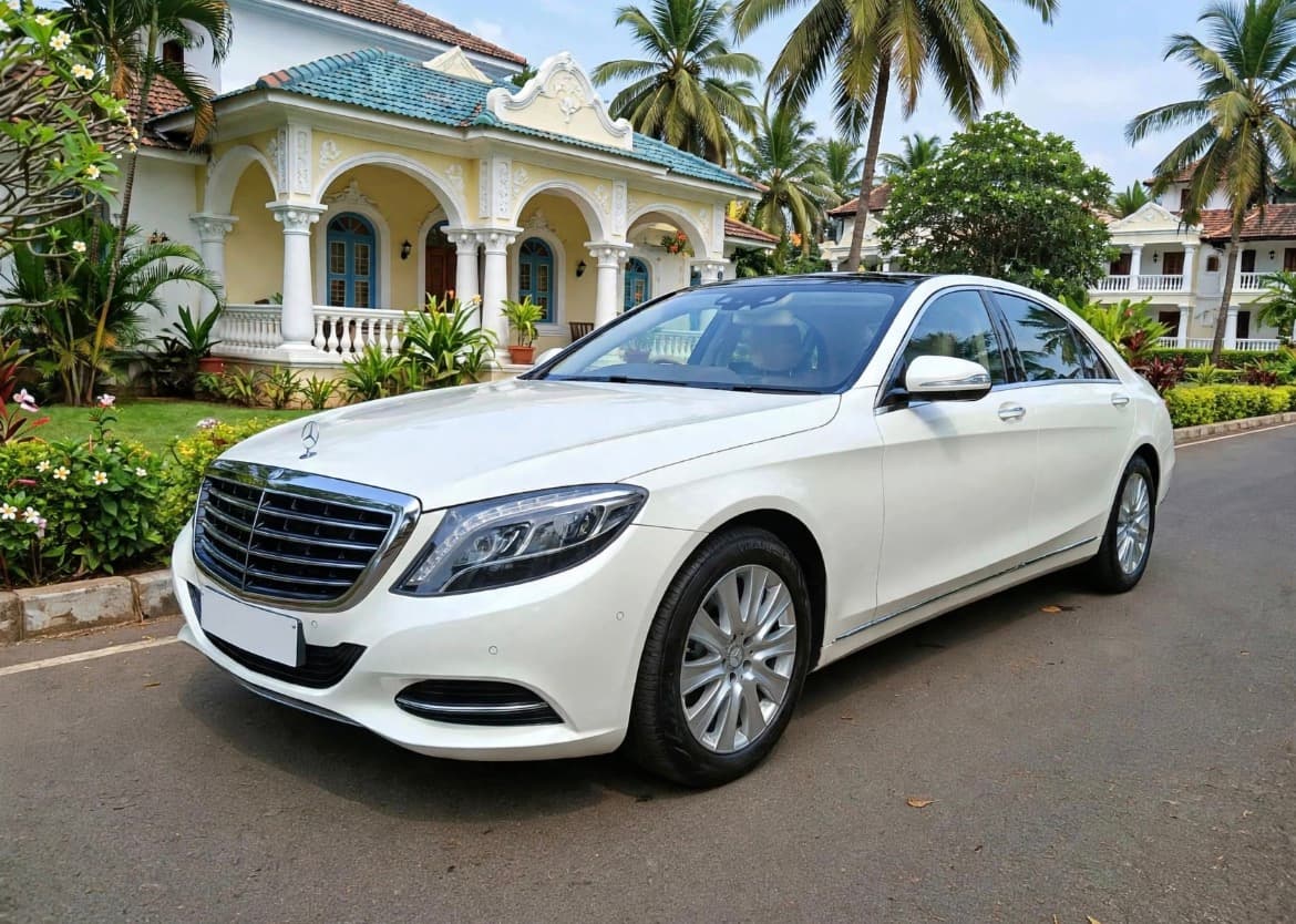 Mercedes S-Class — White