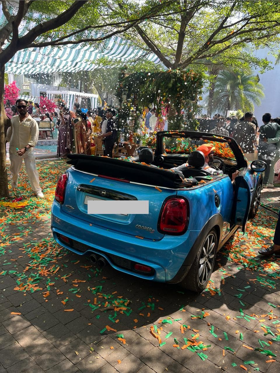 Mini Cooper Blue 2017 in Goa