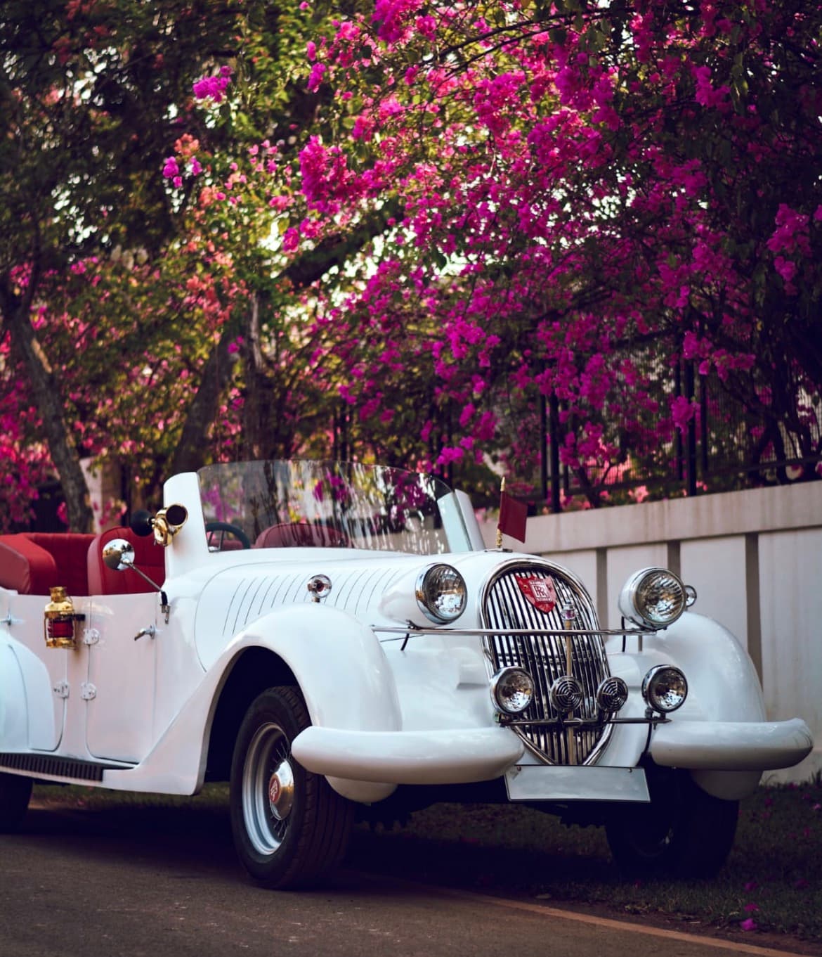 Velasca Vintage Luxury Wedding Car Goa