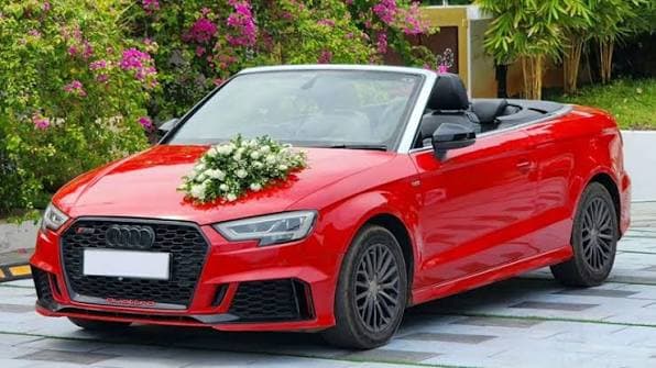 Audi A3 Convertible Red in Goa
