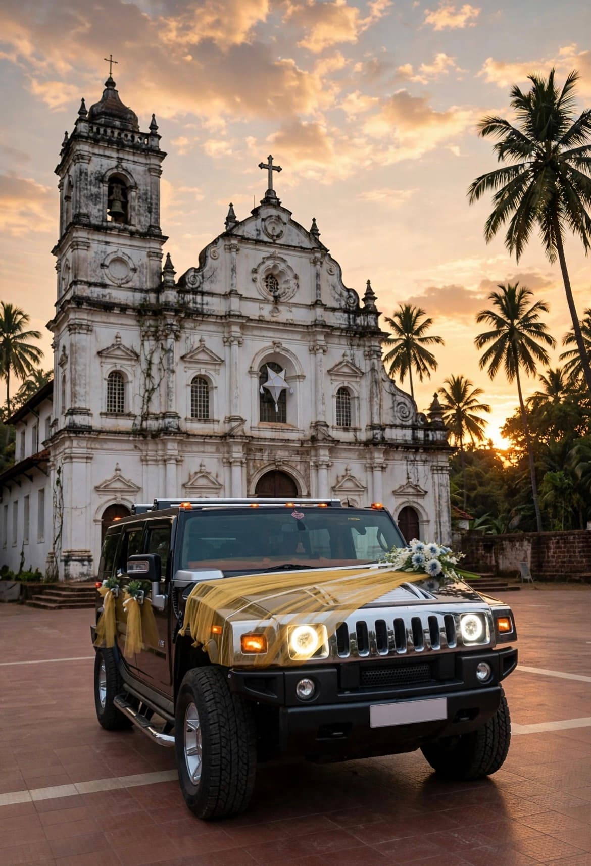 Hummer Black Wedding Car