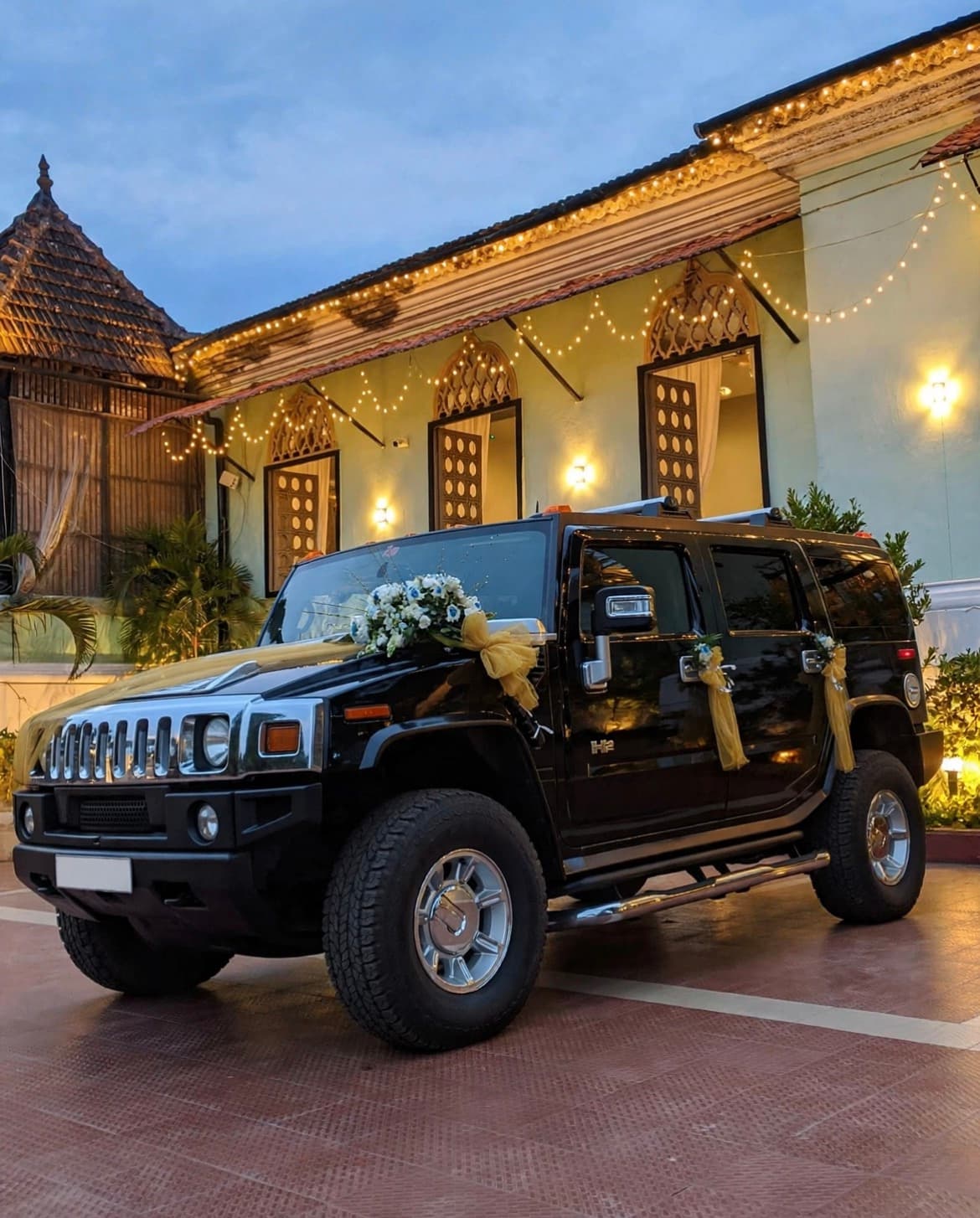 Hummer Black Wedding Car