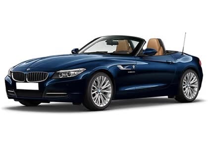 BMW Z4 — Blue Convertible