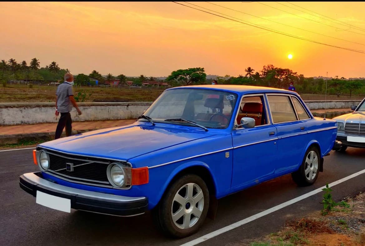 Vintage Volvo Amazon 122 Series Sunset Drive